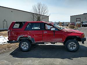 87 Rebuilt 22RE and automaitc transmission for sale-4runnerdamage.jpg